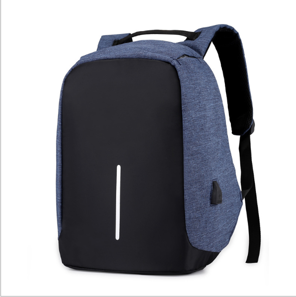 Water Resistant USB Charging Computer Notebook Backpack Bag