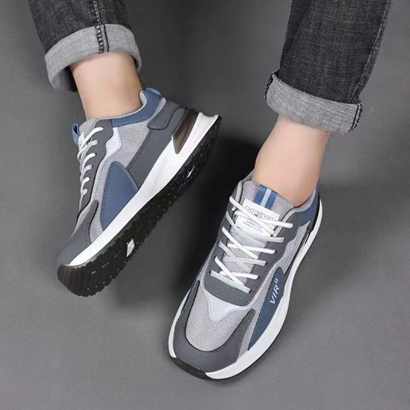 Men's Mesh Shoes Fashion Casual Lace-up Sneakers