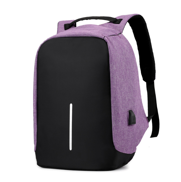 Water Resistant USB Charging Computer Notebook Backpack Bag