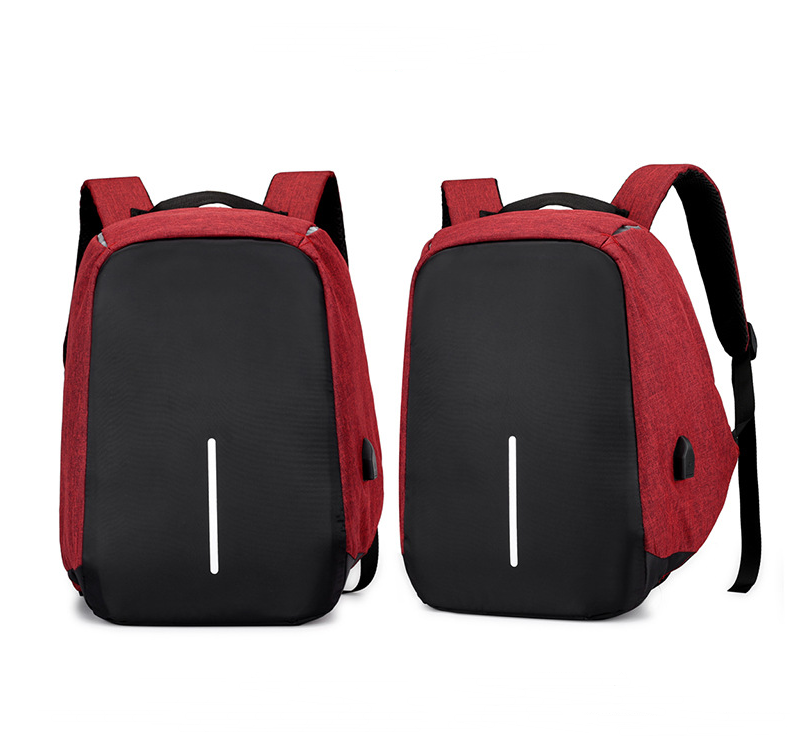 Water Resistant USB Charging Computer Notebook Backpack Bag