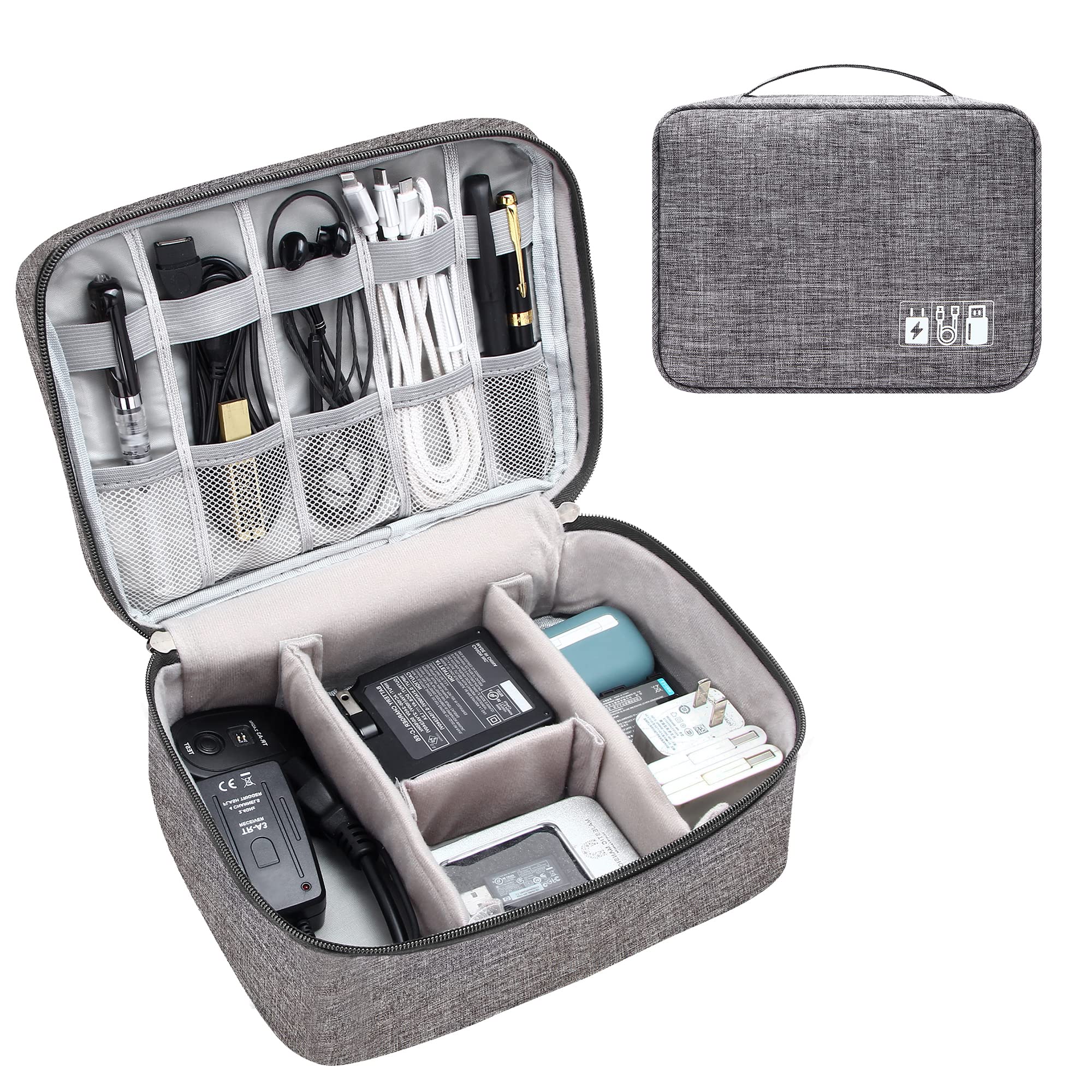 Electronics Organizer Travel Cable Organizer Bag Waterproof