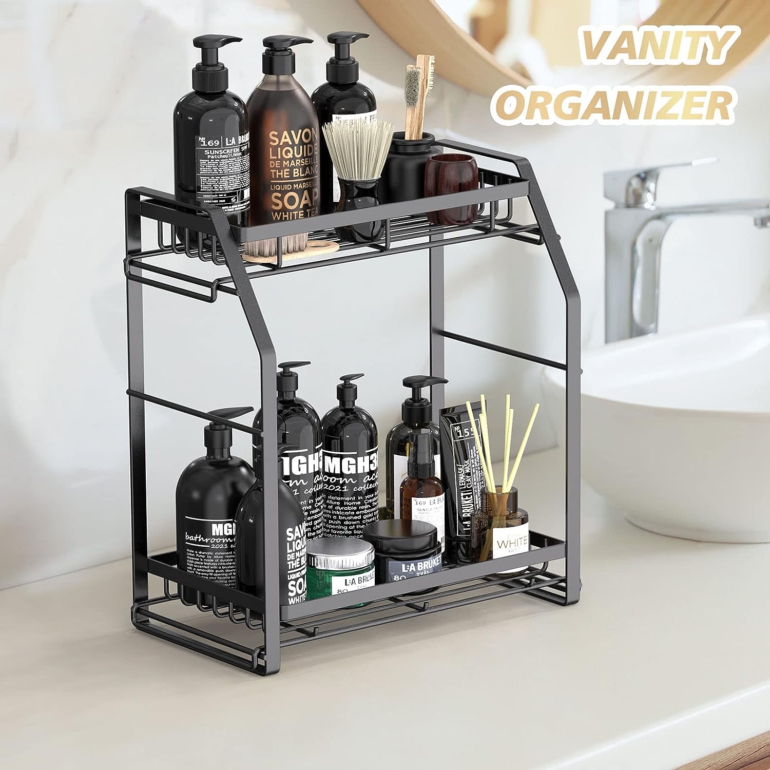 Spice Rack Organizer, 3-Tier Seasoning Organizer