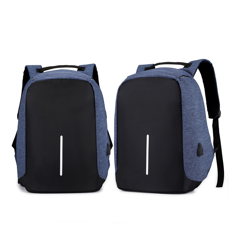 Water Resistant USB Charging Computer Notebook Backpack Bag