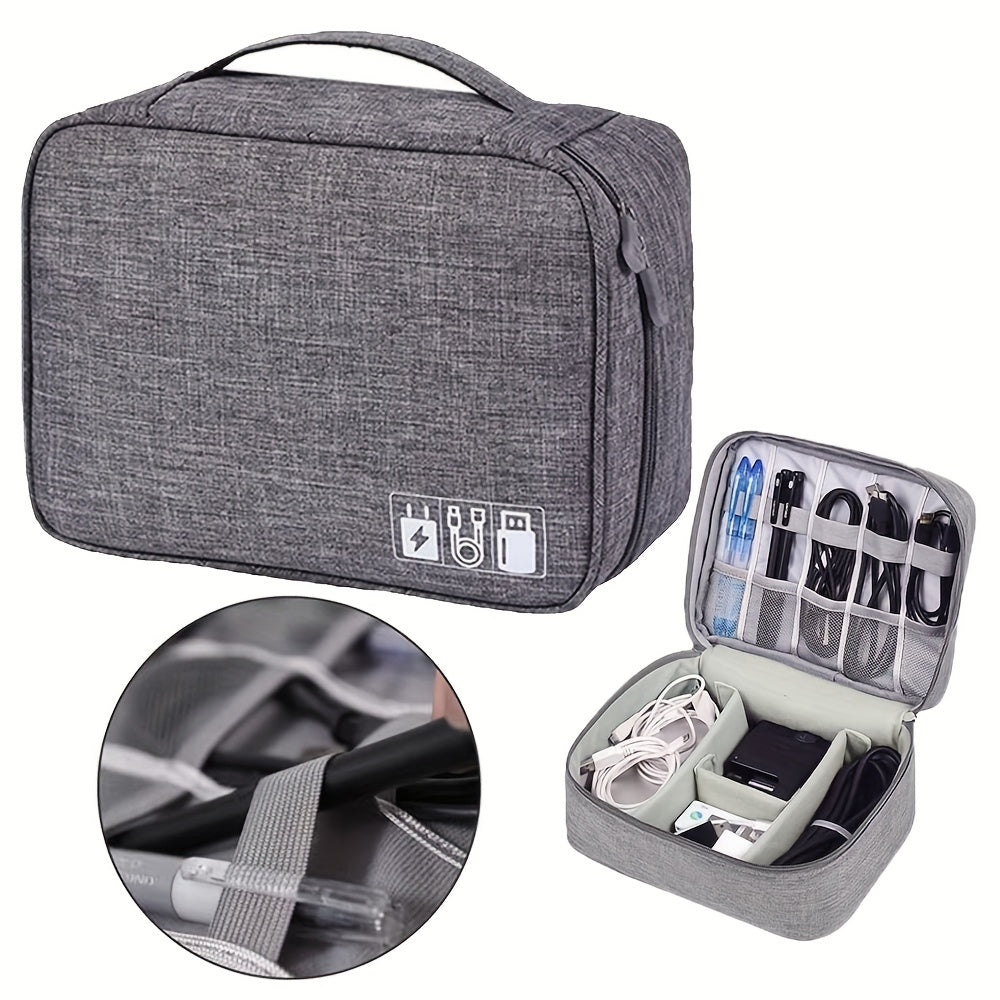 Electronics Organizer Travel Cable Organizer Bag Waterproof