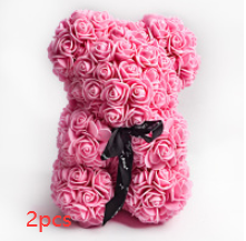 Valentine's Day Gift Rose Bear Eternal Flower Rose Teddy Bear